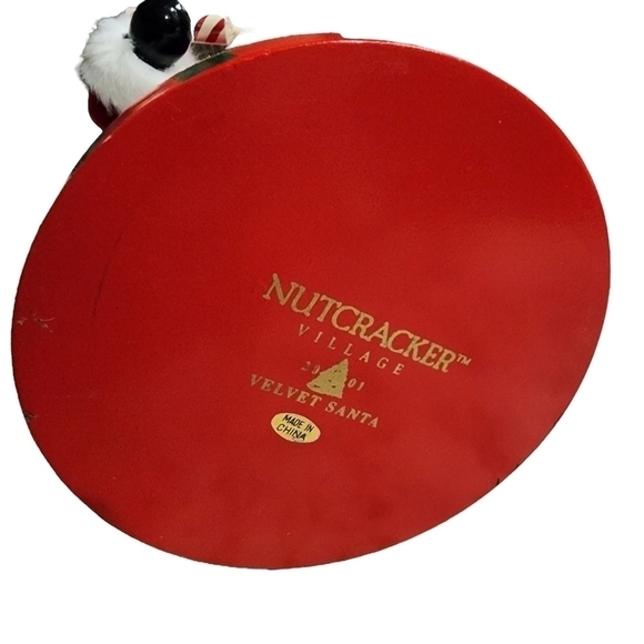 VTG Nutcracker Village 2001 Velvet Santa limited edition - Picture 12 of 12